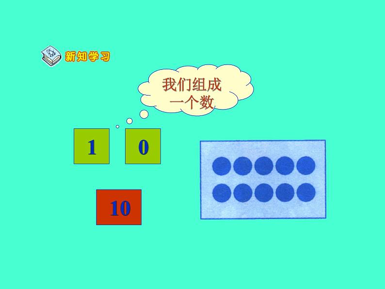 人教版一年级数学上册 5.3 10的认识(5)课件第4页