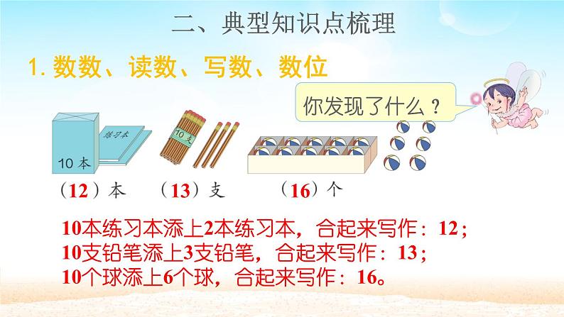 人教版一年级数学上册 6 11~20各数的认识(2)课件第5页