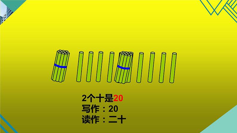 人教版一年级数学上册 6 11～20 各数的认识课件第5页