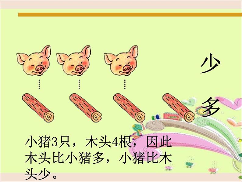 人教版一年级数学上册1.2 《比多少》2课件PPT第3页