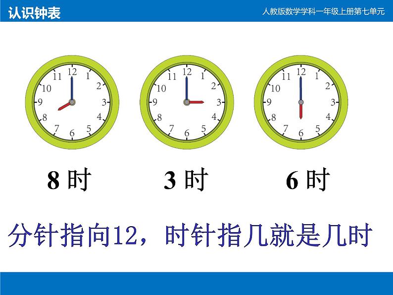 人教版一年级数学上册 小明的一天课件第7页