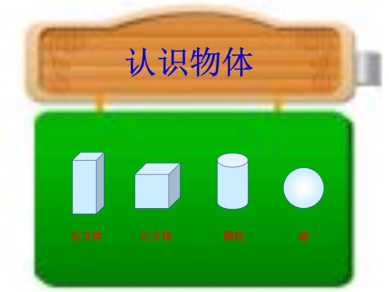 人教版一年级数学上册 认识立体图形课件第3页