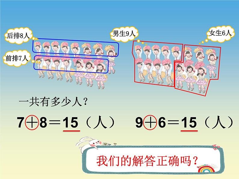 人教版一年级数学上册 解决问题(8)课件第7页
