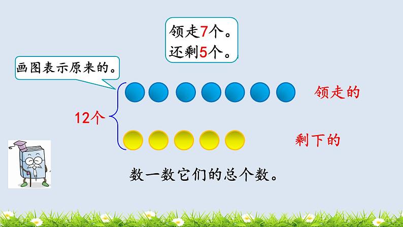 人教版一年级数学上册 解决“原来有多少”的问题课件06