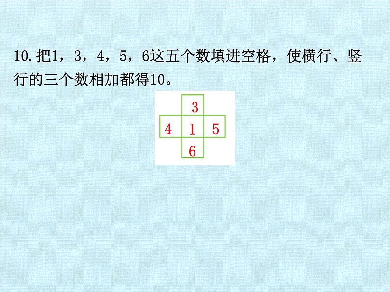 人教版一年级数学上册 第8单元 20以内的进位加法 复习课件第8页