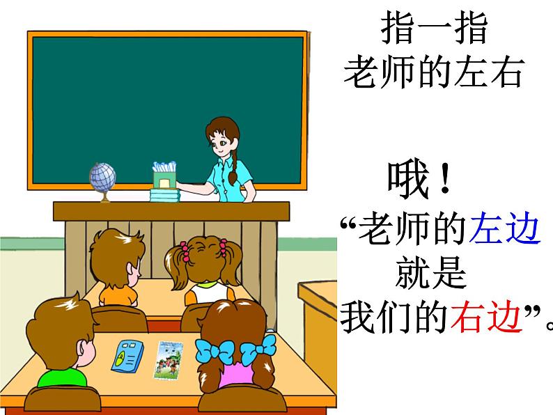 人教版一年级数学上册 2.2 左右(5)课件第7页