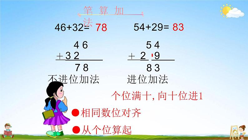 人教版二年级数学上册《第2单元第10课时 整理和复习》教学课件PPT优秀公开课第3页