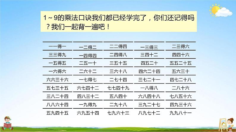 人教版二年级数学上册《第6单元第6课时 整理和复习》教学课件PPT优秀公开课第3页