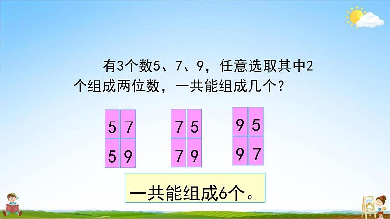 人教版二年级数学上册《第8单元第2课时 简单的组合》教学课件PPT公开课第2页