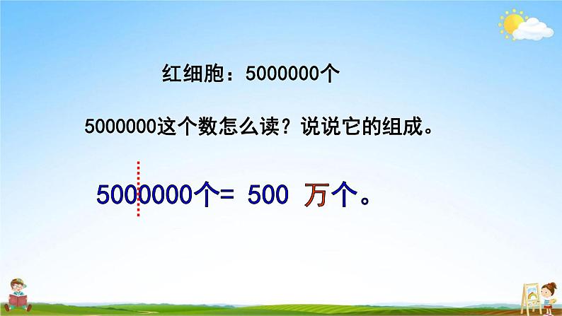 人教版四年级数学上册《1单元第2课时 (2)将整万数改写成用“万”作单位的数》教学课件公开课第5页