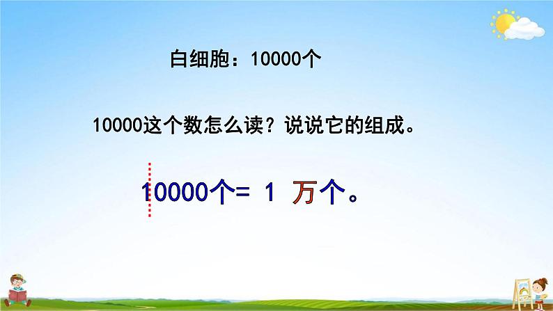人教版四年级数学上册《1单元第2课时 (2)将整万数改写成用“万”作单位的数》教学课件公开课第6页