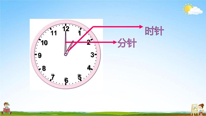 人教版一年级数学上册《第9单元 认识钟表》教学课件PPT优秀公开课第3页