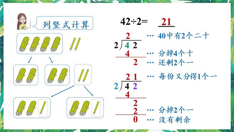 人教版数学三下 2 笔算除法 第1课时 一位数除两位数，商是两位数的除法 课件05