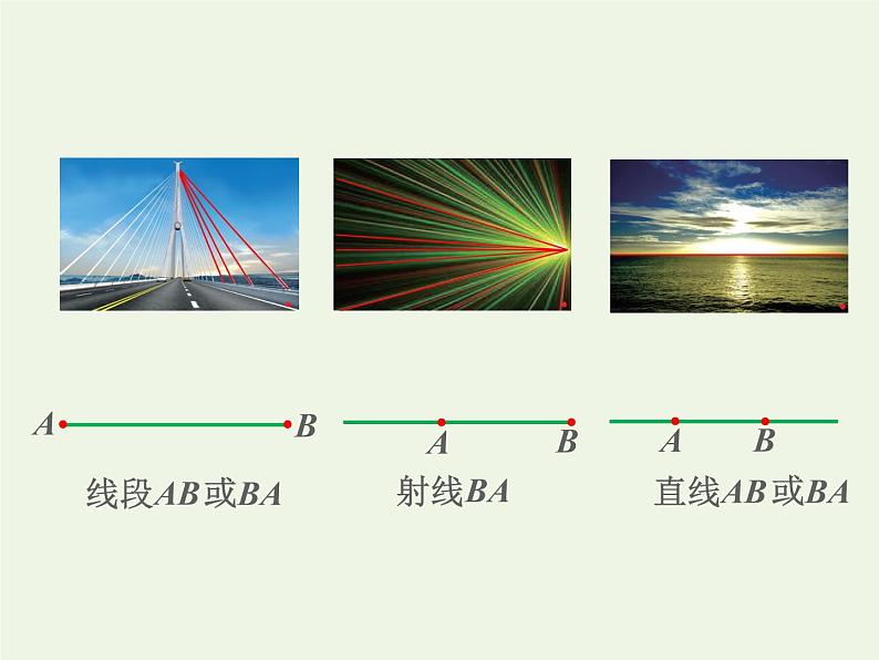 四年级数学上册二线与角第1课时线的认识授课课件北师大版08