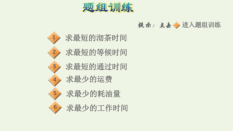 四年级数学上册8数学广角__优化第16招优化策略的实际应用课件新人教版第6页