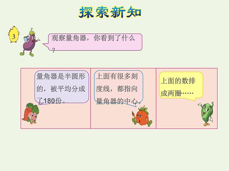 四年级数学上册八垂线与平行线第2课时角的度量授课课件苏教版第6页