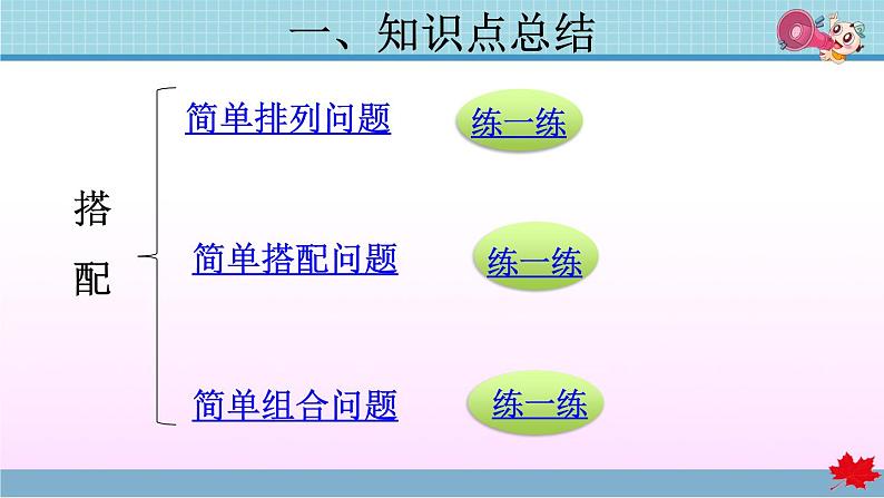 第8单元复习提升  数学广角-搭配（二）第3页