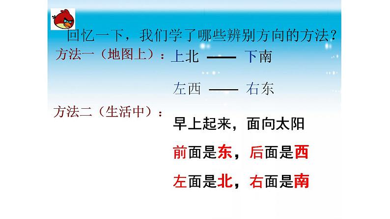 《认识东北、东南、西北、西南》PPT02