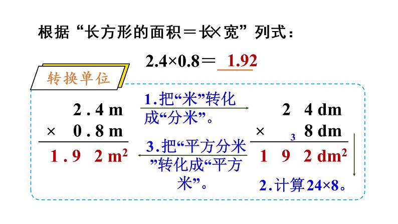 人教版五年级数学上册 第1单元 第2课时 小数乘小数 教学课件第5页