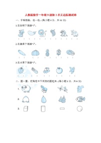 2021学年3. 分类与整理单元测试练习