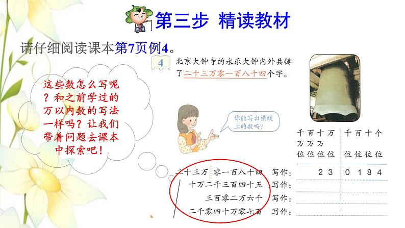 四年级数学上册1大数的认识1.1亿以内数的认识第3课时亿以内数的写法预习课件新人教版第4页