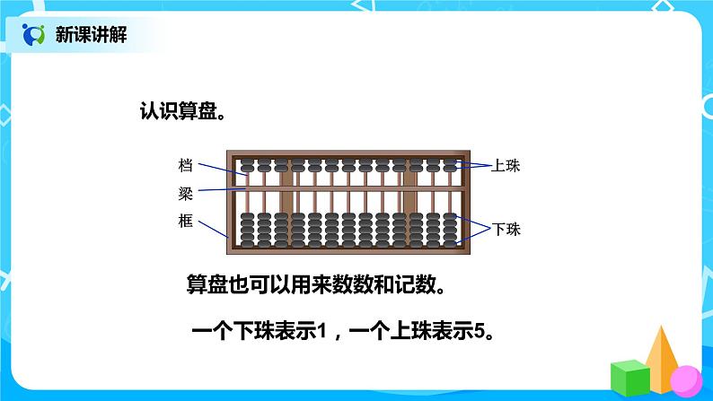 第七单元第三课时《认识算盘》课件+教案+练习05
