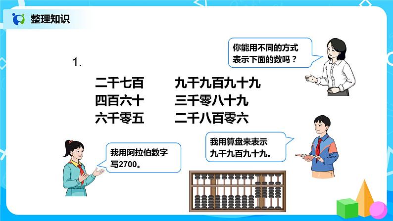第十单元第四课时《万以内数的认识》课件+教案+练习03