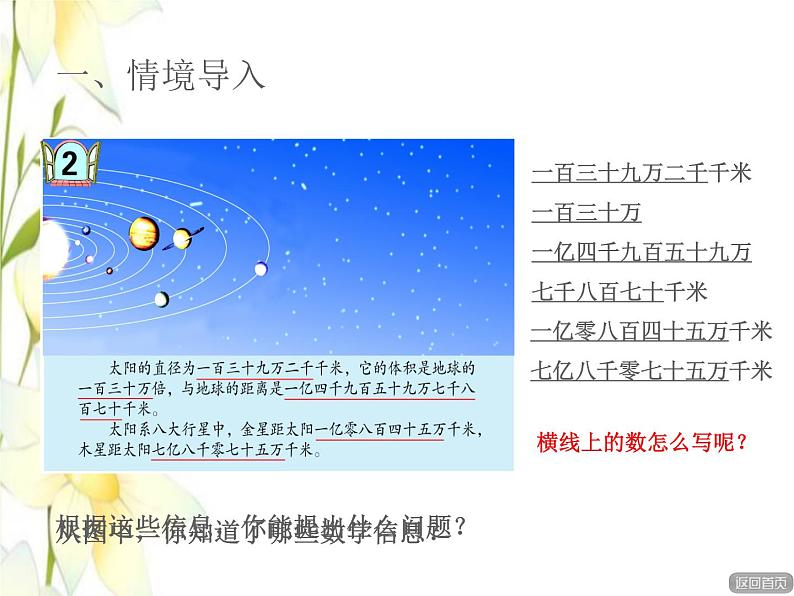 四年级数学上册第1单元大数知多少__万以上数的认识第4课时万以上数的写法授课课件青岛版六三制02