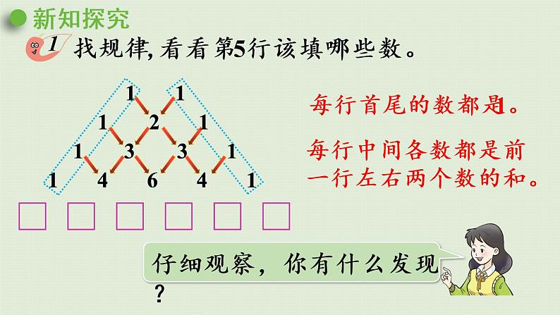 西师大版三年级数学下册 第三单元 第7课时 探索规律 课件第5页