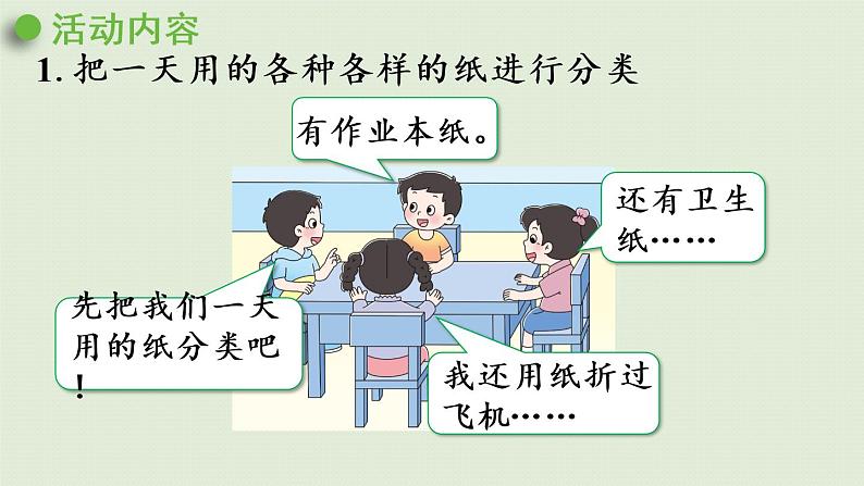 西师大版三年级数学下册 第六单元 第3课时 一天用的纸 课件04