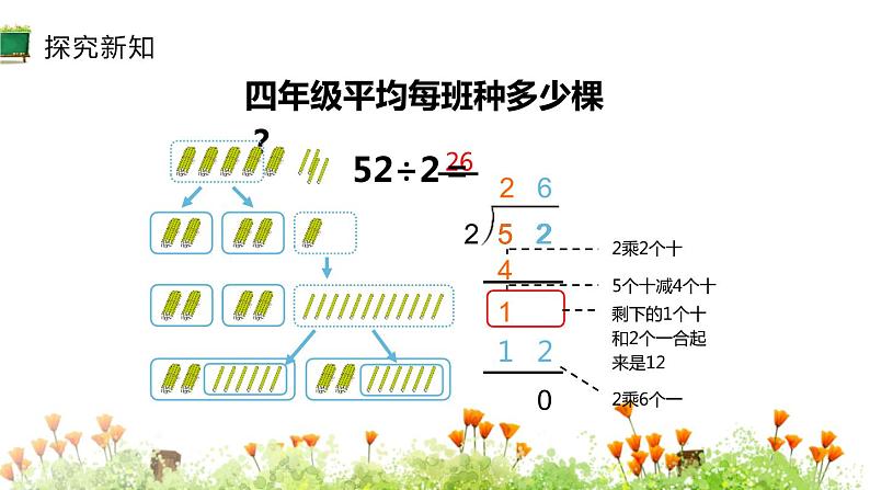 人教版数学三年级下册《除数是一位数的除法——两位数除一位数》课件PPT第8页