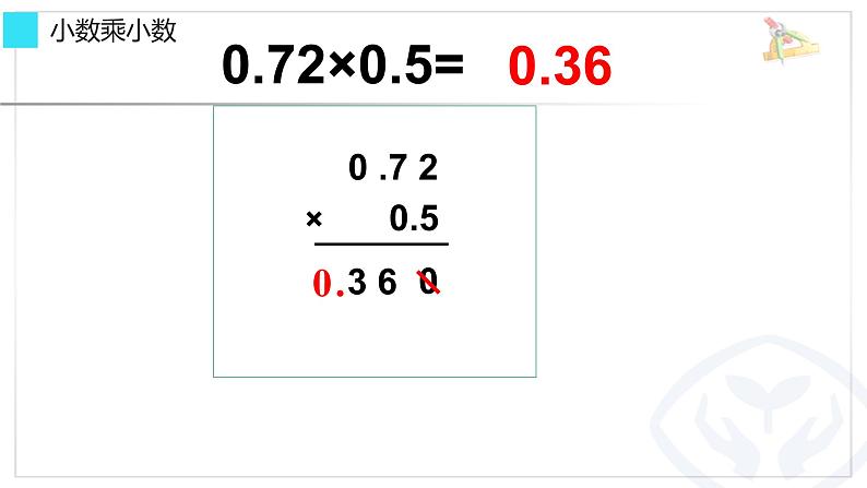 人教版小学数学五年级上册《小数乘法——整理与复习》课件第6页