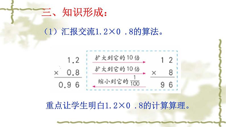 人教版数学五年级上册《小数乘小数》第二课时课件第4页