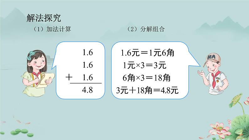 人教版五年级数学《小数乘整数》课件第6页