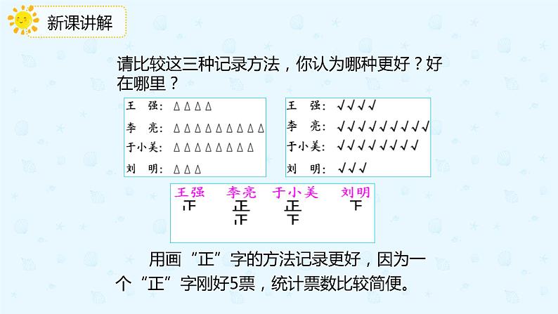 数学人教版二年级下册第一单元第2课时《数据的整理与记录》课件PPT08