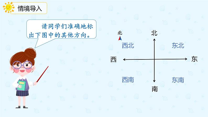 数学人教版三年级下册第一单元第3课时《认识简单的路线》课件PPT03