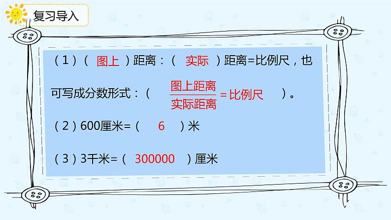 数学人教版六年级下册第四单元第3节第2课时《比例尺的应用》课件PPT03