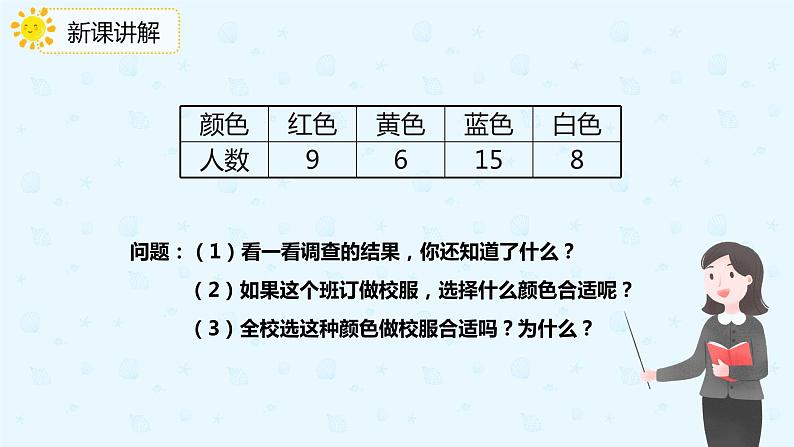 数学人教版二年级下册第一单元第1课时《数据的收集》课件PPT07