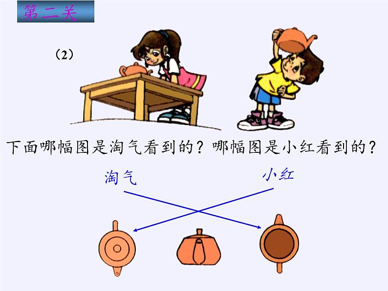 二年级上册数学课件 三、观察物体(3) 北京版05