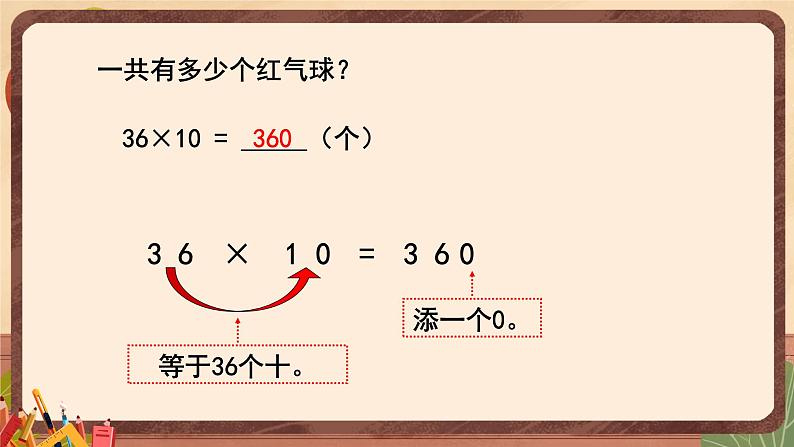 信息窗1 两位数乘整十数的口算课件PPT04