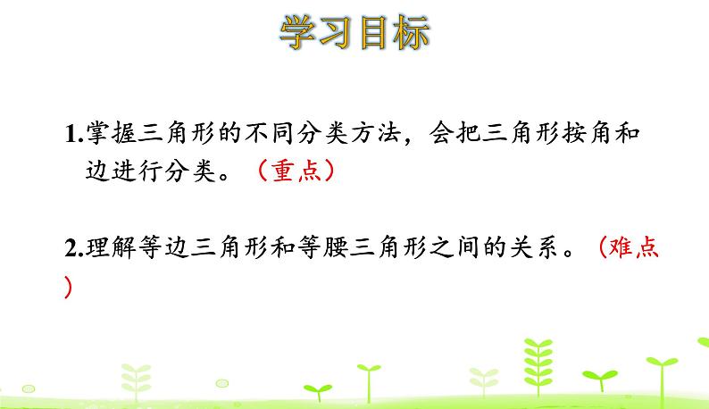 人教数学四年级下册 第5单元 三角形5.3 三角形的分类课件PPT第2页