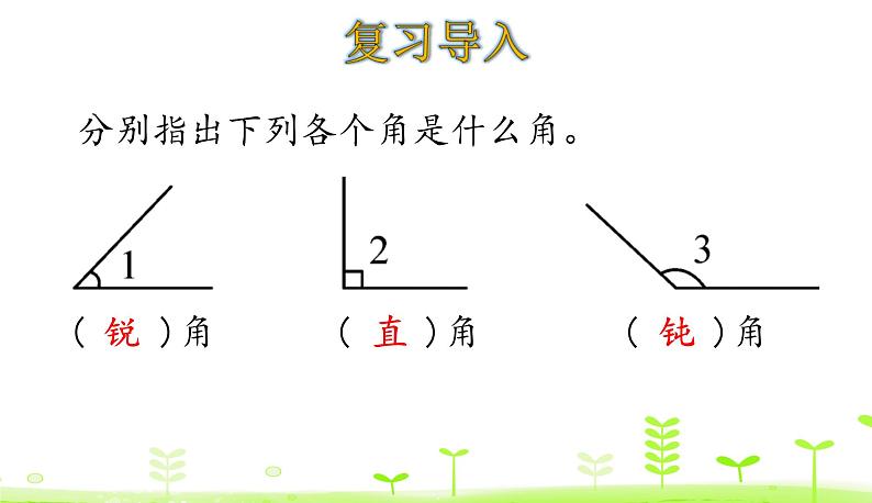 人教数学四年级下册 第5单元 三角形5.3 三角形的分类课件PPT第3页