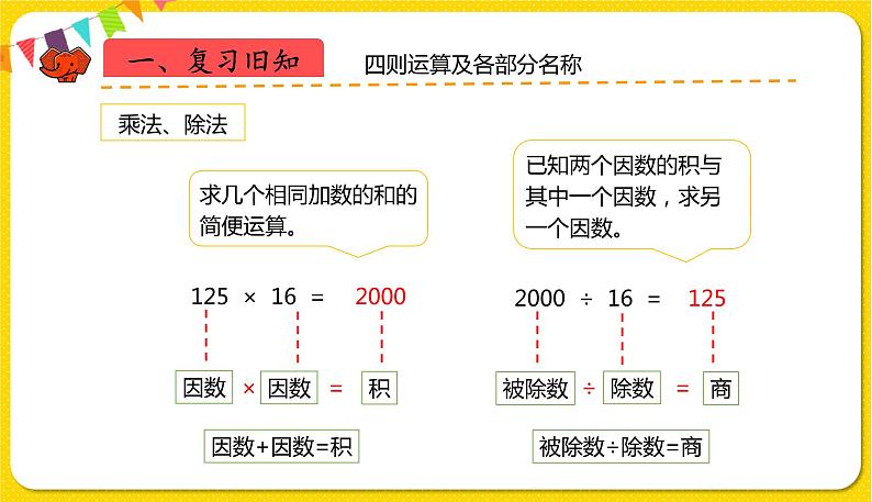 人教版四年级下册第一单元——第8课时  整理与复习课件PPT第5页