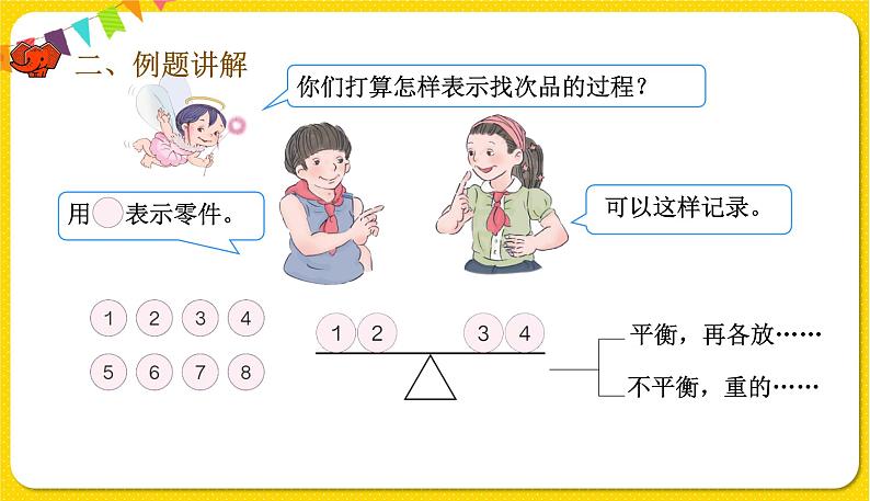 人教版五年级下册数学第八单元——第1课时 找次品课件PPT08