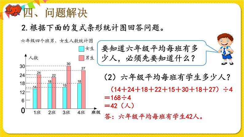 人教版四年级下册总复习——第4课时  统计与数学广角课件PPT07