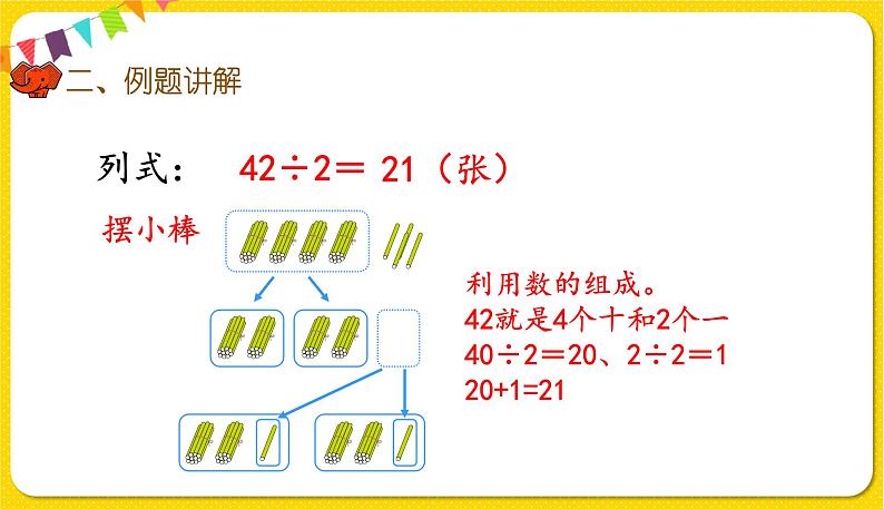 人教版三年级下册数学第二单元——第3课时  笔算两位数除以一位数（商是两位数）课件PPT05