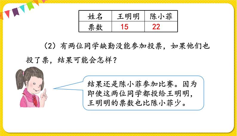 人教版二年级下册数学——第一单元第2节 数据收集整理（2）【授课件+习题课件】08