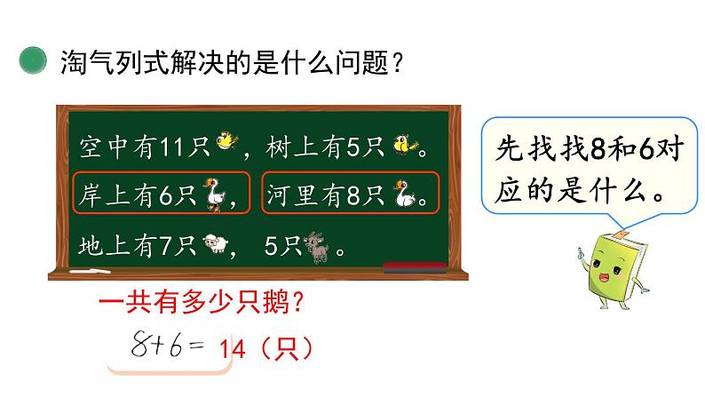 2021-2022学年北师大版一年级数学下册第一单元 第7课时  美丽的田园课件PPT第5页