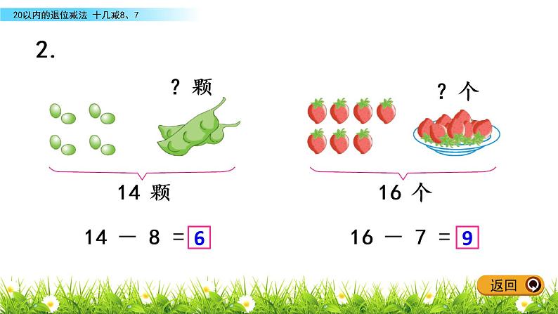 1.4 十几减8、7课件PPT06