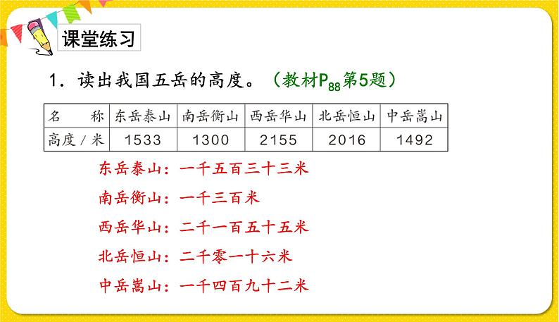 人教版二年级下册数学——第七单元第6节 万以内数的读写【授课件+习题课件】08